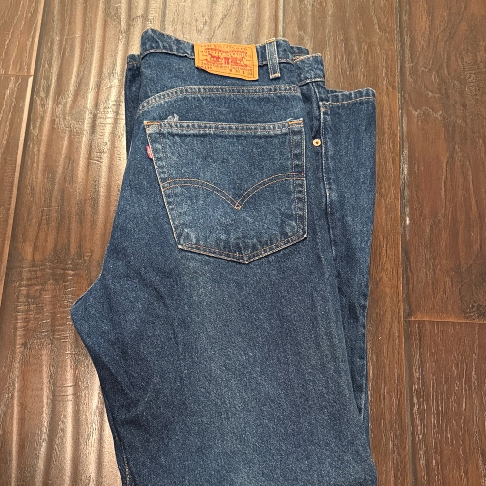 Vintage Levi’s 517 Bootcut Jeans | USA Made | August 1989 | W38 L34